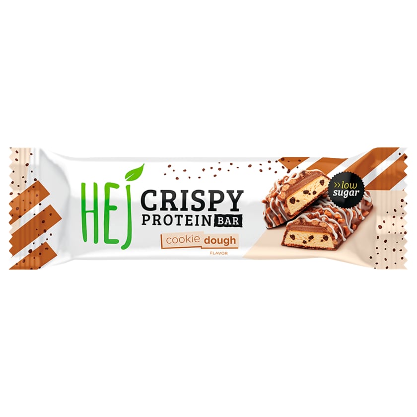 HEJ Crispy Protein Bar Cookie Dough Riegel 45g